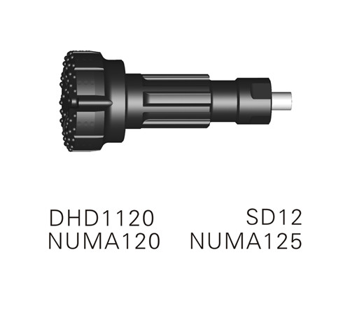  12英寸高風壓潛孔鉆頭